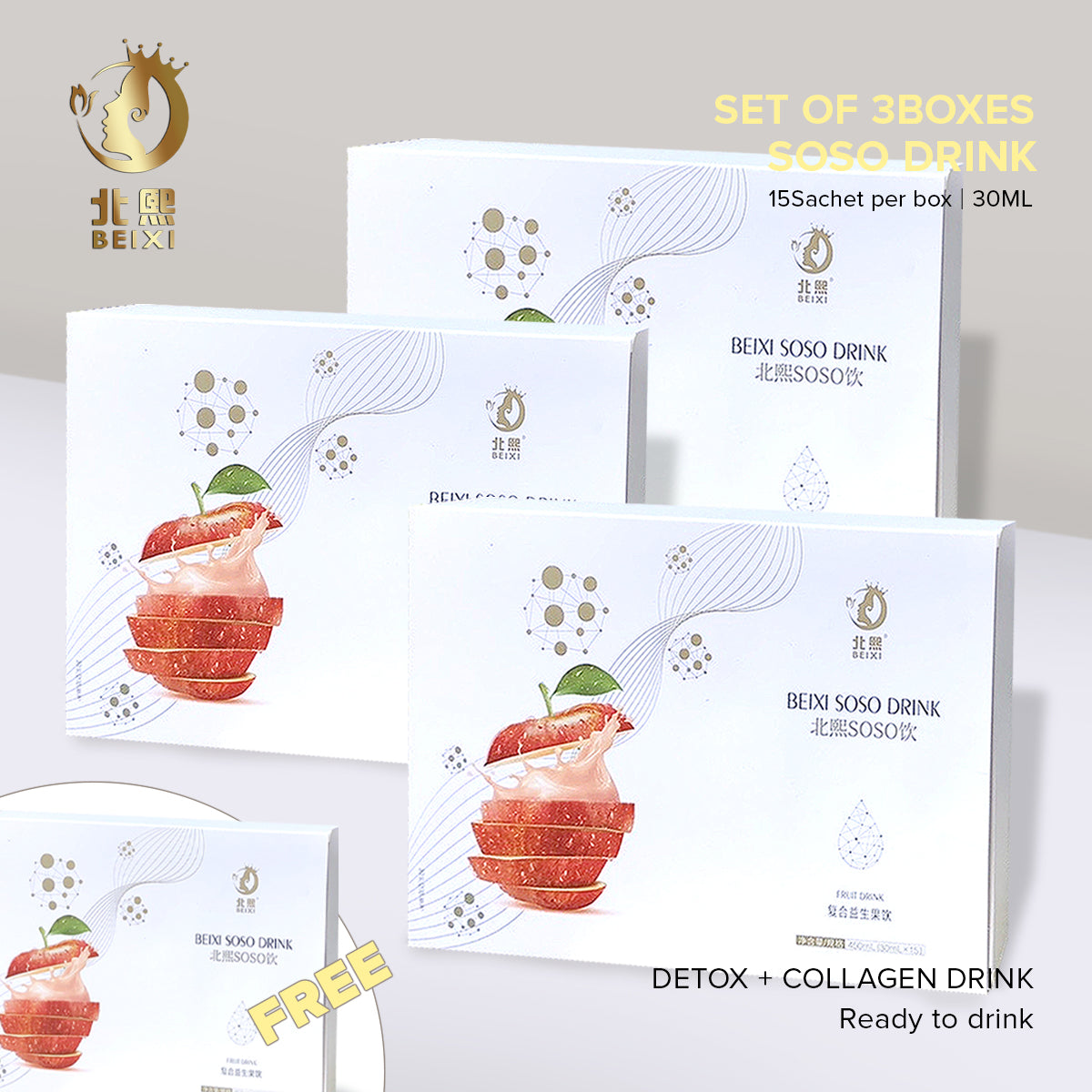 SOSO Drink - BUY 3 FREE 1 BOX